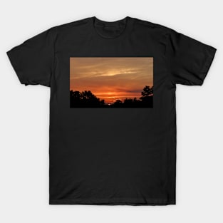 Sunset Over Trees T-Shirt